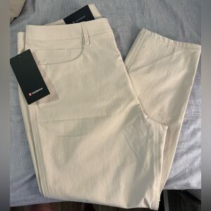 NWT Lululemon ABC Bonded Twill Slim-Fit Pant Size 35